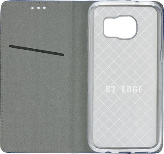 Forever Smart Magnet Buchen Sie Synthetisches Leder Schwarz (Galaxy A8 2018)