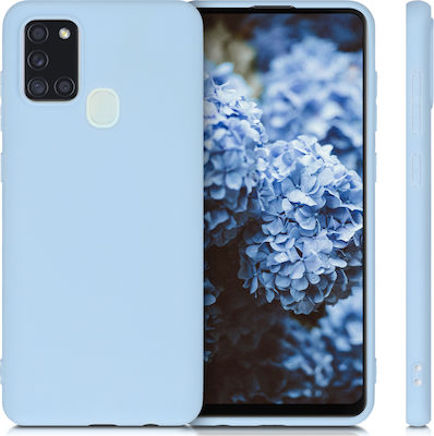 KWmobile Silicone Back Cover Light Blue (Galaxy A21s)