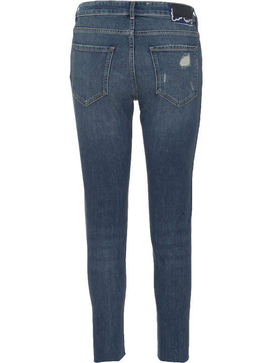Petit Ami High Waist Women's Jean Trousers in Slim Fit