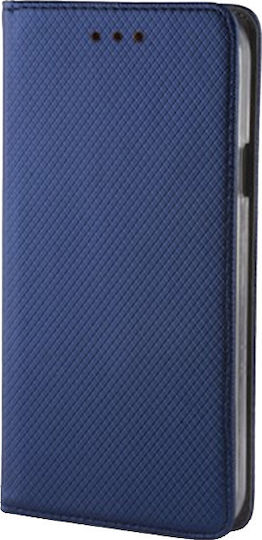 Forcell Smart Magnet Book Synthetic Leather Blue (Huawei P40 Lite E)