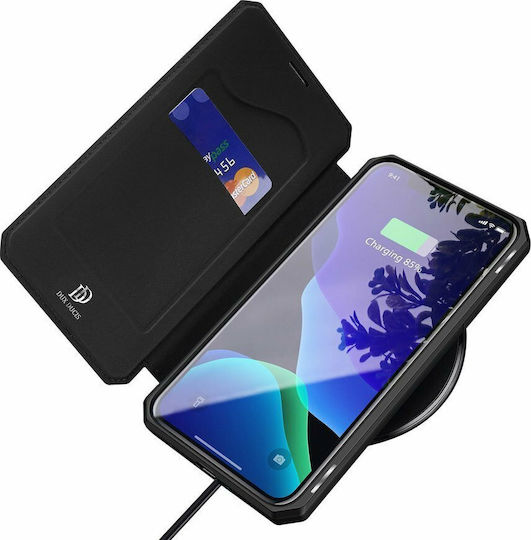 Dux Ducis Skin X Книга Изкуствена кожа Черен (iPhone 11 Pro)