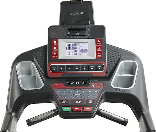 Sole F63 (2020) 3hp Ηλεκτρικός Αναδιπλούμενος Διάδρομος Γυμναστικής για Χρήστη έως 150kg
