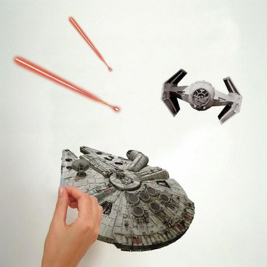 RoomMates Decor Kids Vinyl Wall Sticker Star Wars 36.83x36.58cm 21pcs