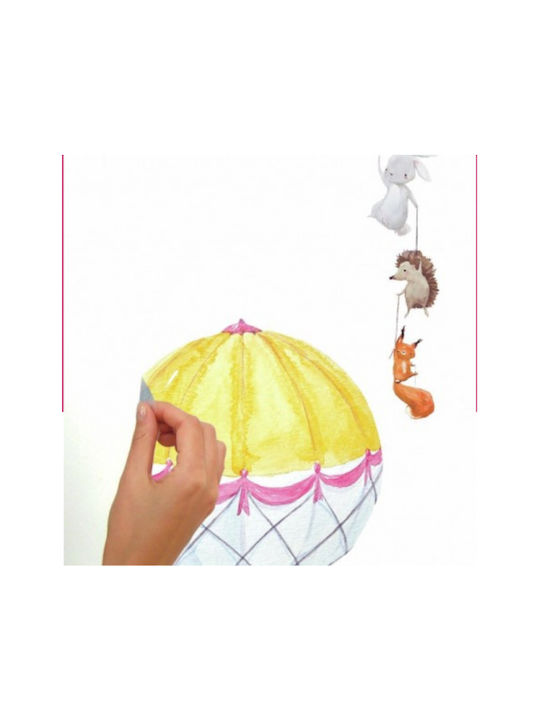 RoomMates Decor Autocolant Decorativ pentru Copii Perete Hot Air Balloon Pals 41x133buc 14buc