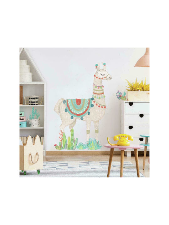 RoomMates Decor Παιδικό Διακοσμητικό Αυτοκόλλητο Τοίχου Watercolor Llama 67x98εκ. 28τμχ