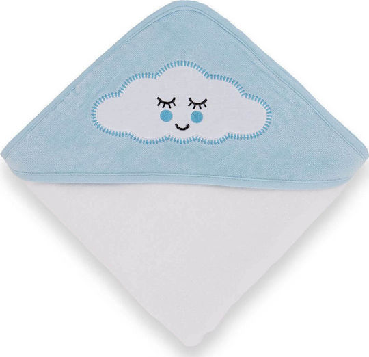 Kikka Boo Baby-Badetuch mit Kapuzen 80x80cm