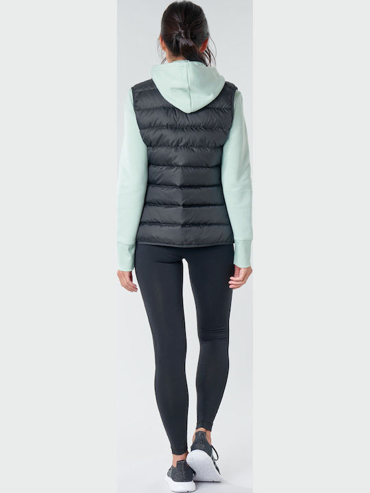adidas Μπουφάν Puffer Μαύρο