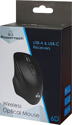 Powertech PT-853 Wireless Mouse Black