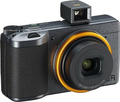 GR III Compact Φωτογραφική Μηχανή 24.24MP με Οθόνη 3" και Ανάλυση Video 640 x 480 pixels Street Edition Μαύρη