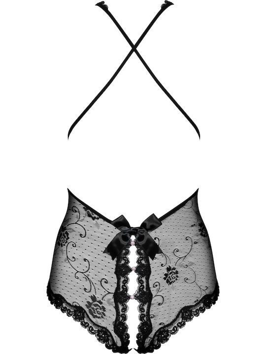 Obsessive Fiorenta Sexy Bodysuit Black