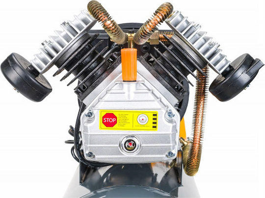 Powermat Cu o singură fază Compresor de aer 97dB cu Putere 3hp și Rezervor de aer 50lt PM-KO-50T-V2