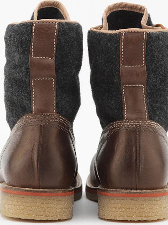 Mcrepona Leather Brown Boots