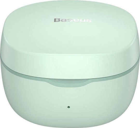 Baseus WM01 In-ear Bluetooth Handsfree Earphones with Charging Case Green