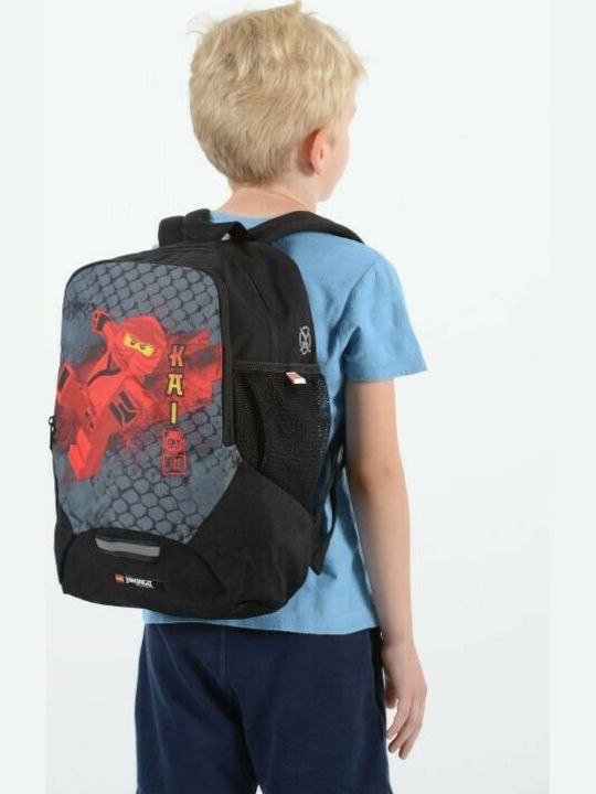 Lego Ninjago Drachenmeister Schulranzen Rucksack Kindergarten in Schwarz Farbe