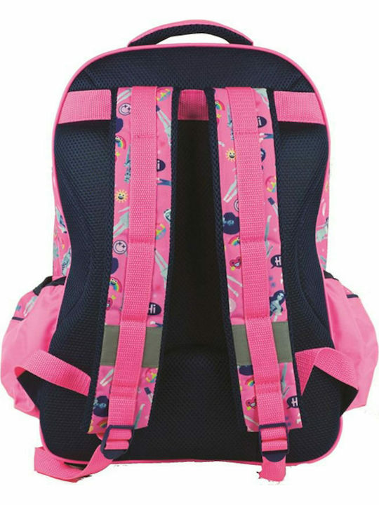 Gim Barbie Beauty School Bag Backpack Elementary, Elementary in Pink color 27lt