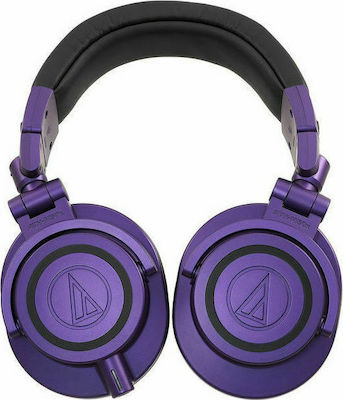 Audio Technica ATH-M50x Wired Over Ear Studio Headphones Purple