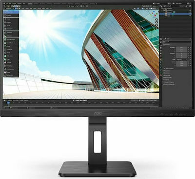 AOC Q27P2Q IPS Monitor 27" QHD 2560x1440 cu Timp de Răspuns 4ms GTG