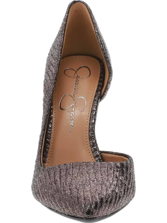Pheona Pumps mit Stiletto-Absatz Silber