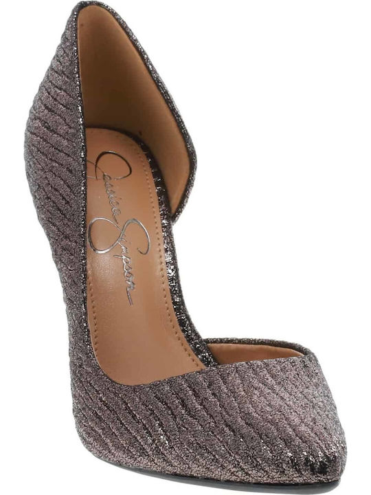 Pheona Pumps mit Stiletto-Absatz Silber