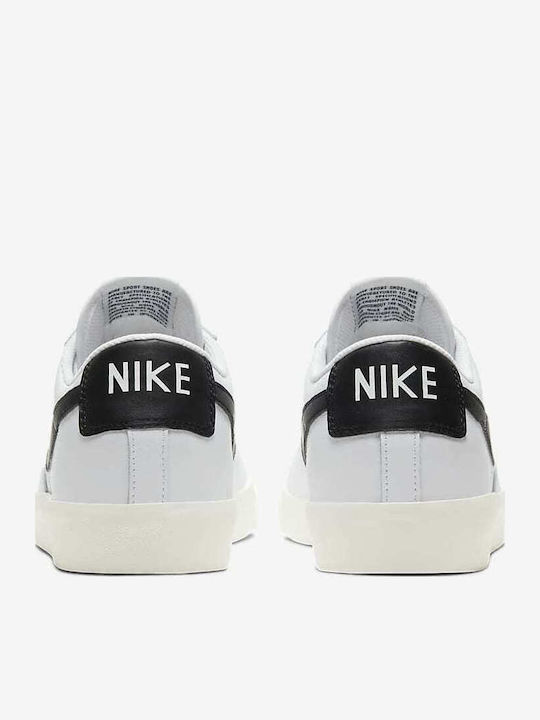 Blazer Low Leather Sneakers White