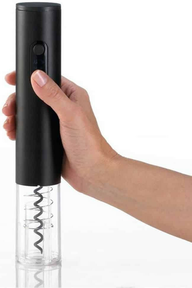 Τιρμπουσόν Electric Wine Opener Μαύρο Skroutz.gr