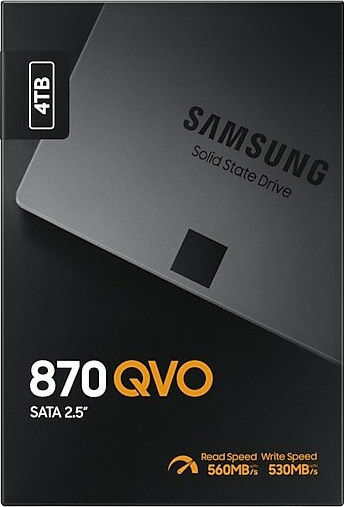 Samsung 870 QVO SSD 4TB Tip 2.5'' Cu Conexiune SATA III MZ