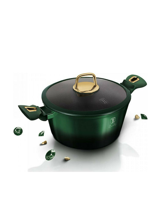 Berlinger Haus Emerald Collection Βαθιά Κατσαρόλα από Αλουμίνιο 4.1lt / 24cm