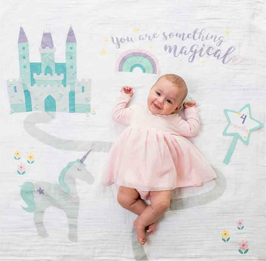 Lulujo Baby Photography Sheet Something Magical for Girl