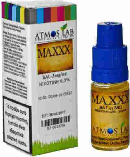 Atmoslab Lichid de Reumplere Gata Maxxx cu Aromă de Fumat 6mg 10ml