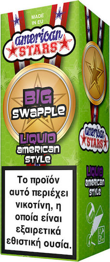 American Stars Fertige Nachfüllflüssigkeit Big Swapple mit Fruchtig Geschmack 6mg 10ml