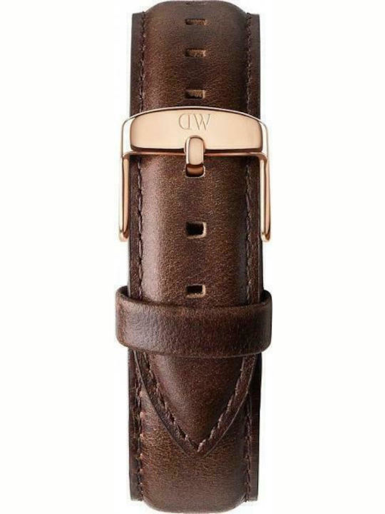 Daniel Wellington Classic Bristol Leather Strap Brown 20mm
