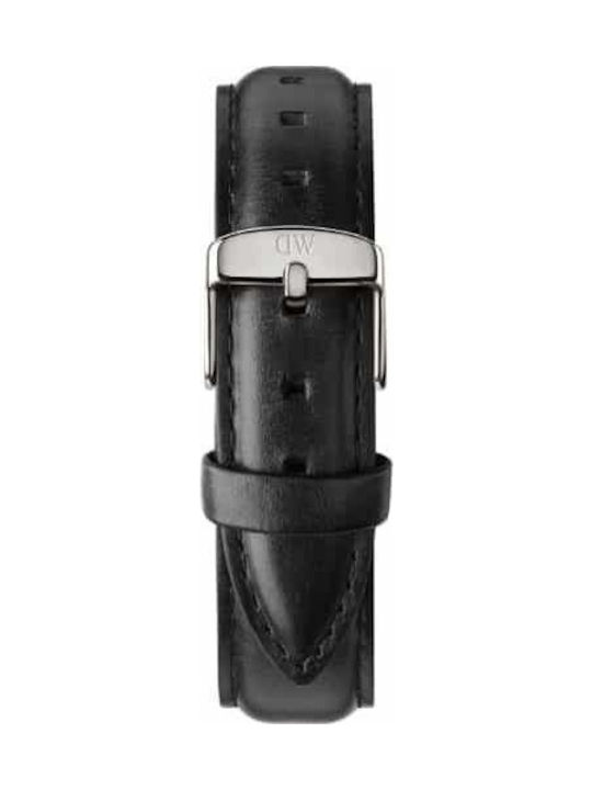 Daniel Wellington Classic Sheffield Leather Strap Black 18mm