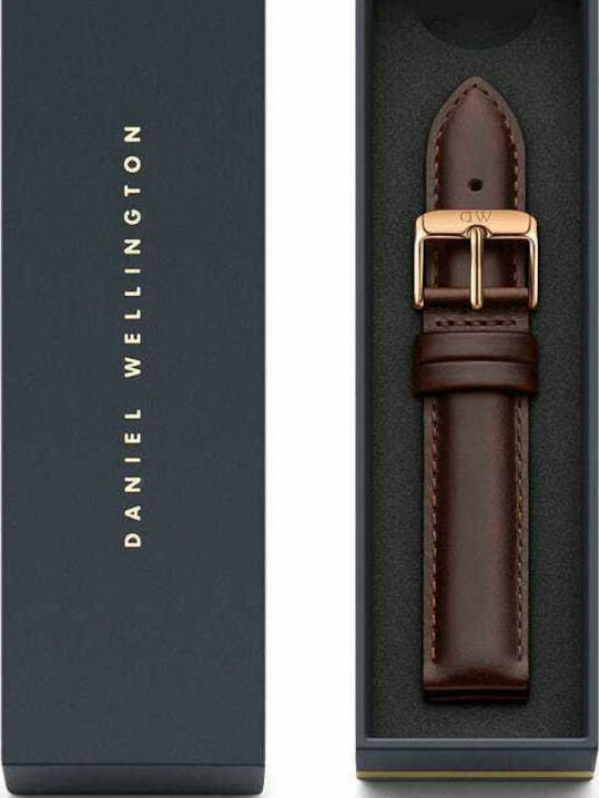 Daniel Wellington Classic Bristol Leather Strap Brown 18mm