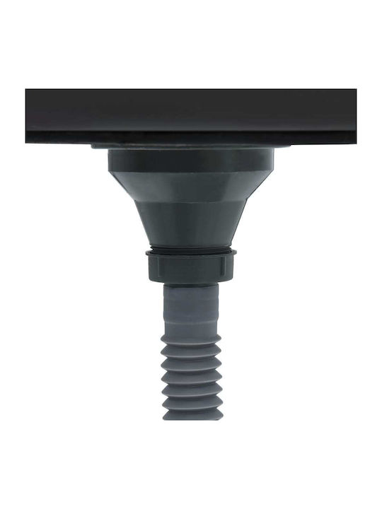vidaXL Ένθετος Νεροχύτης Inox Brushed Μ75xΠ40cm Ασημί