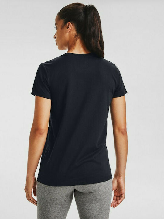 Under Armour Sportstyle Graphic Women's Athletic T-shirt Fast Drying Black