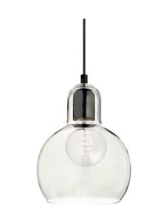 Aca Bloom Pendant Light Single-Light for Socket E27 Gray