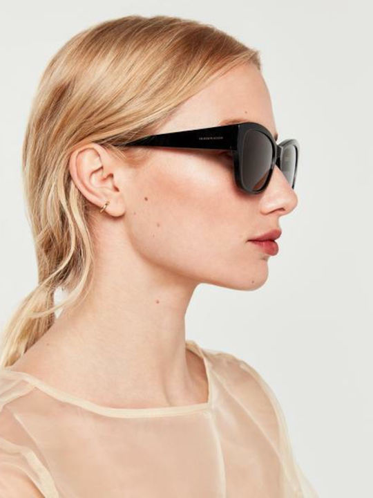 Hawkers Bhanu Women's Sunglasses with Black Plastic Frame and Black Lens HBHA20BBX0