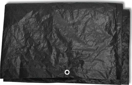 vidaXL Waterproof Protective Dining Table Cover 140x70x90cm In Black Color
