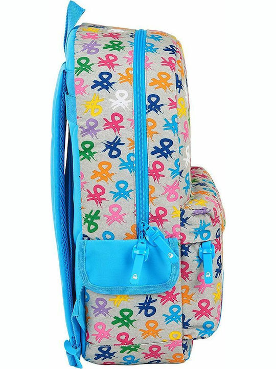 Benetton Jelly Jam School Bag Backpack Elementary, Elementary Multicolour