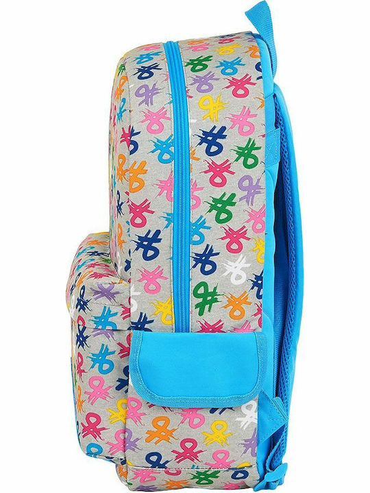 Benetton Jelly Jam School Bag Backpack Elementary, Elementary Multicolour