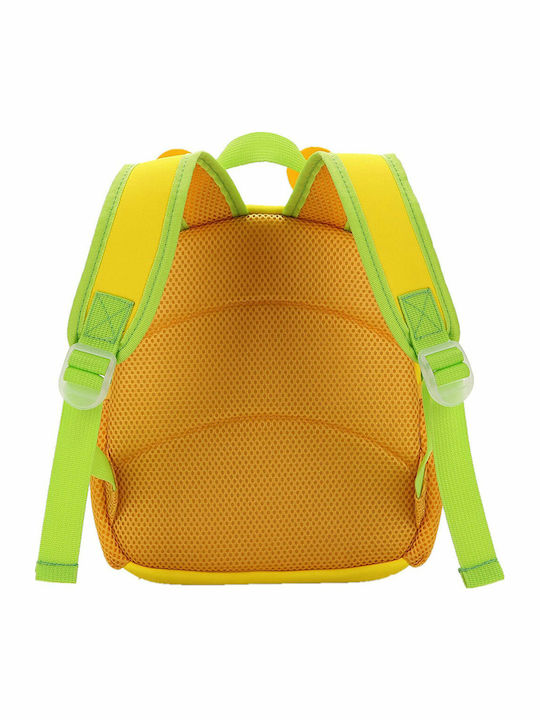 Teams Giraffe School Bag Backpack Kindergarten in Yellow color L21 x W10.5 x H27cm