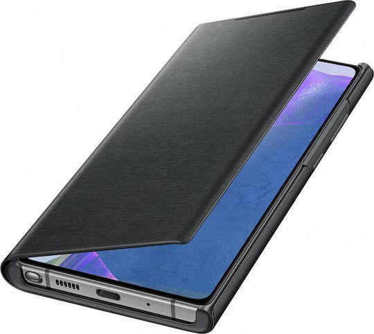 Samsung Led View Cover Book Synthetic Leather Black (Galaxy Note 20)