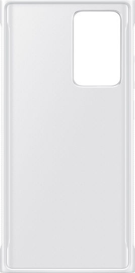 Samsung Clear Protective Cover Back Cover Silicon Alb (Galaxy Note 20 Ultra)
