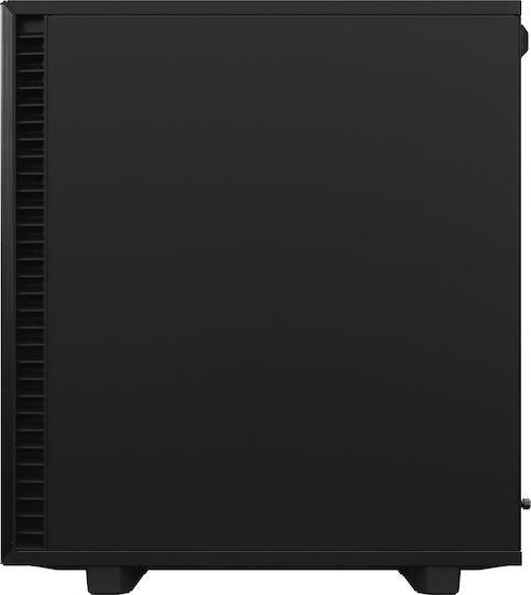 Fractal Design Define 7 Compact Dark Tempered Glass Gaming Midi Tower Κουτί Υπολογιστή με Πλαϊνό Παράθυρο Μαύρο