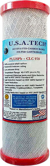 USA Tech CT-10 Sistem de Filtrare a Apei Singur Deasupra blatului cu Filtru de Schimb USA Tech Plus PB-CLC 0,5m USA Tech CT-10 Sistem de Filtrare a Apei Singur Deasupra blatului cu Filtru de Schimb USA Tech Plus PB-CLC 0,5m