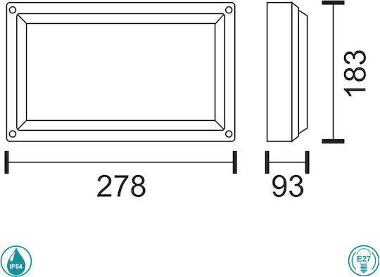 Spot Light Πλαφονιέρα Ασημί Spot Light Πλαφονιέρα Ασημί