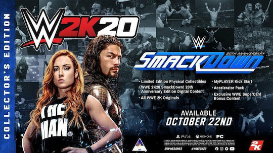 WWE 2K20 SmackDown! Collector's Edition PS4 Game