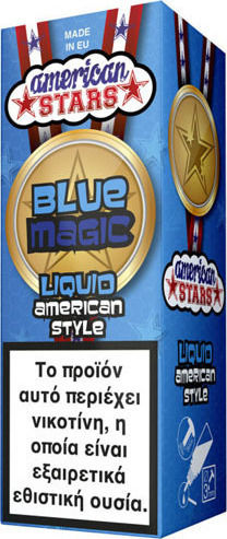 American Stars Έτοιμο Υγρό Αναπλήρωσης Blue Magic 18mg 10ml