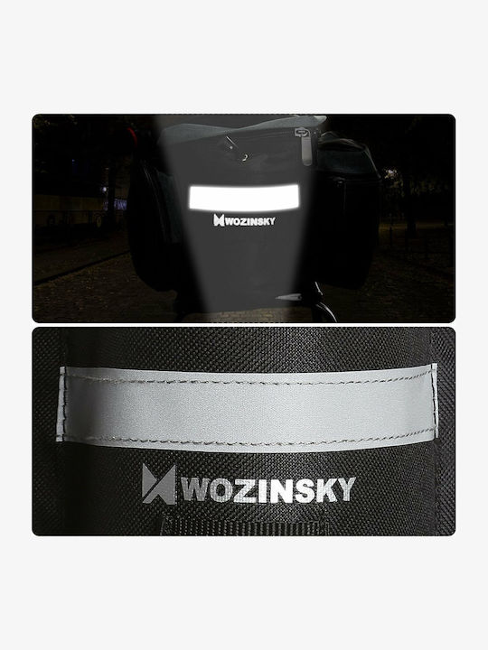 Wozinsky Wozinsky Geantă pentru portbagaj bicicletă 6L Negru WBB3BK