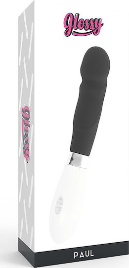 Glossy Paul Vibrator G-Punkt 12cm Black